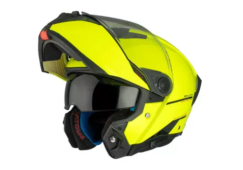 Preklopna Motoristična Čelada MT Helmets Atom 2 Solid A3