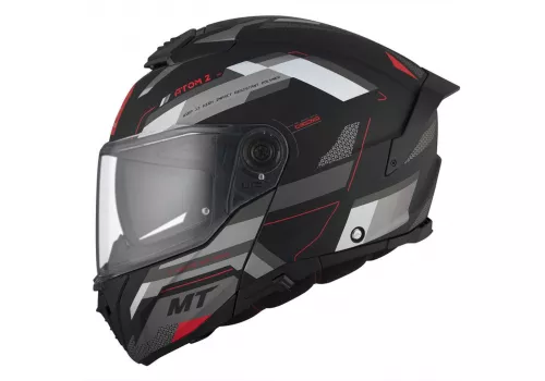 Preklopna Motoristična Čelada MT Helmets Atom 2 SV Bast D5