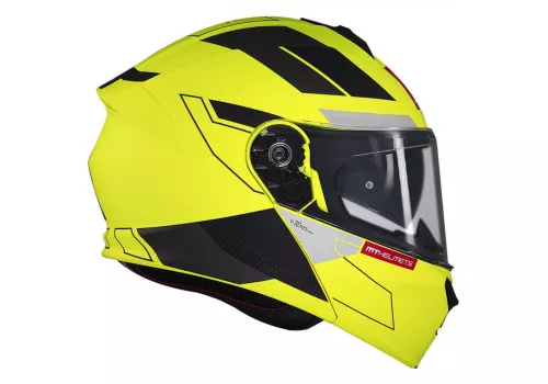 Preklopna Motoristična Čelada Mt Helmets Genesis SV Talo C3 Matt Fluo