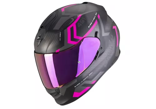 Motoristična čelada Scorpion Exo 491 Spin matt pink