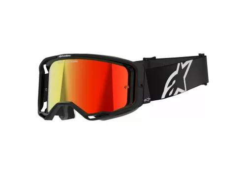 Kros očala Alpinestars Vision 8 Corp  Mirror črno rdeča