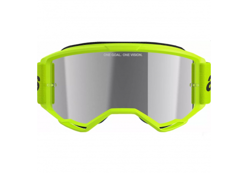 Kros očala Alpinestars Vision 3 Wordmark Mirror fluo