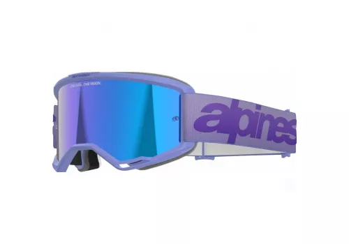 Kros očala Alpinestars Vision 5 Wordmark Mirror vijolična