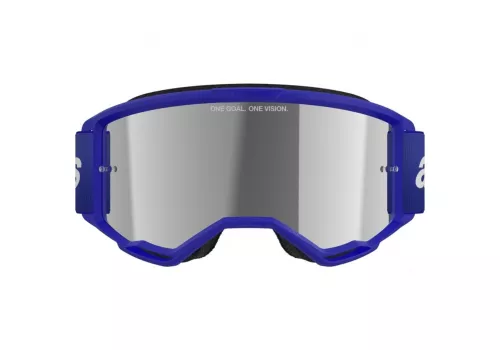 Kros očala Alpinestars Vision 3 Wordmark Mirror modra