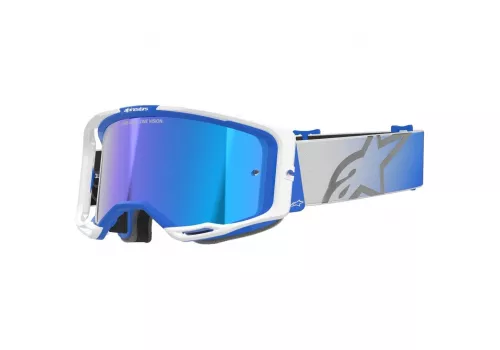 Kros očala Alpinestars Vision 8 Corp Mirror belo modra